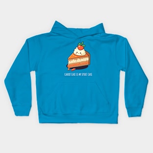 Cute Carrot Cake Kawaii Kids Hoodie